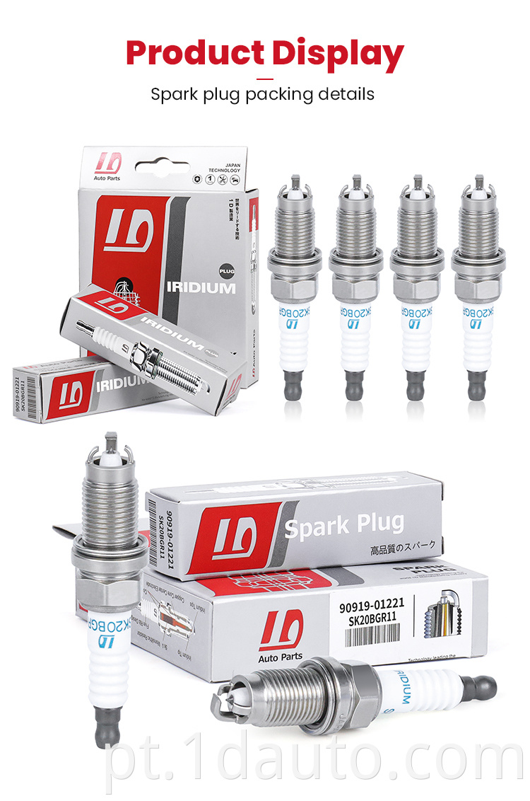 Double Iridium Spark Plug for Toyota